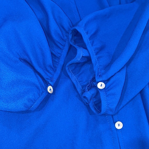 Chicos blue top size 3 - Picture 5 of 8